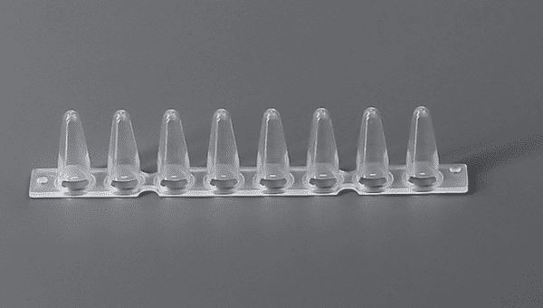 0.1 ml 0.2ml natural low profile pcr 8 tube strip1